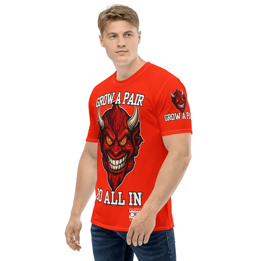 Grow A Pair - GO ALL IN AOP Polyester Tee product image (5)
