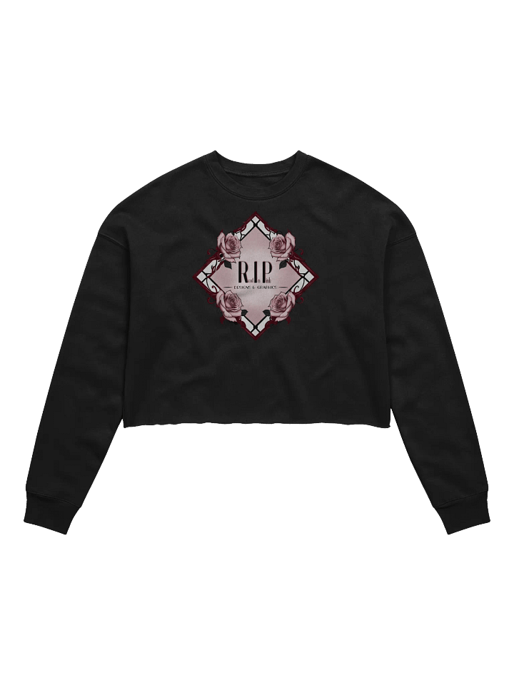 RIP Full Logo Womens Cropped Sweatshirt product image (3)