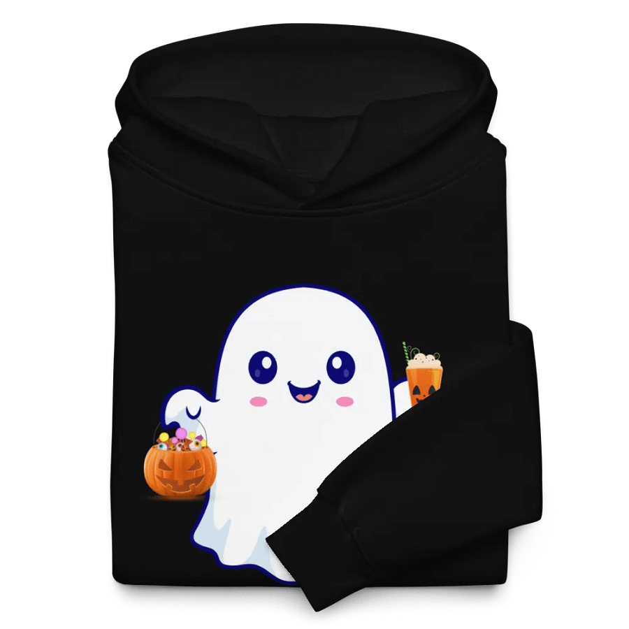 Spooky Sips & Treats Ghost Oversized Premium Hoodie product image (10)