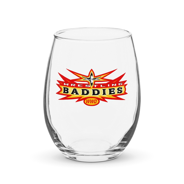 Wrestling Baddies Meet Nitro Wine Glass product image (1)