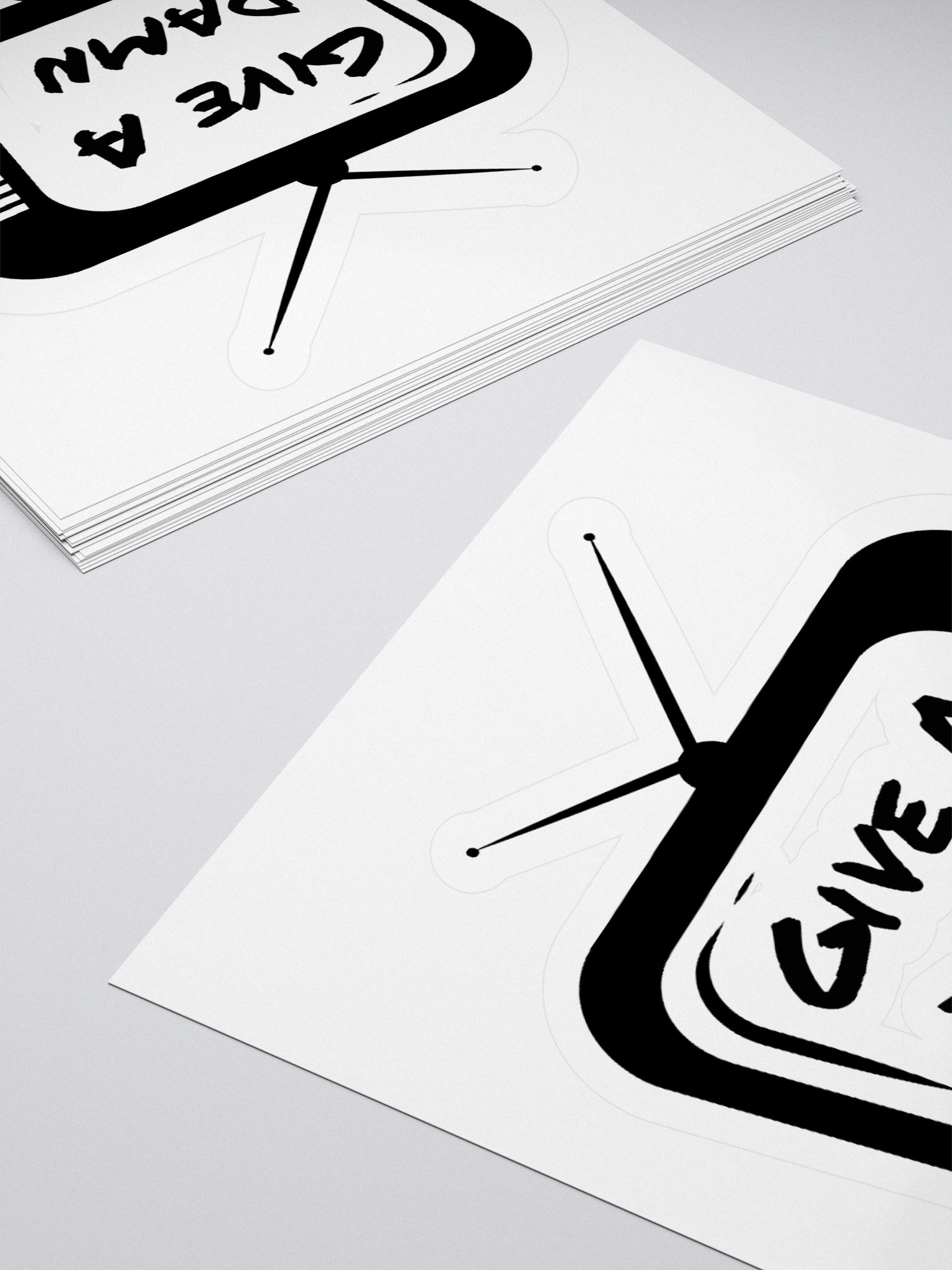 Give A Damn Sticker product image (10)