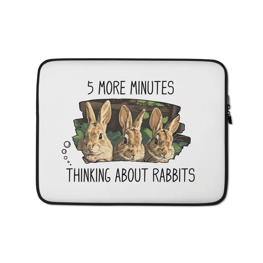 Funny Rabbits Laptop Sleeve product image (1)