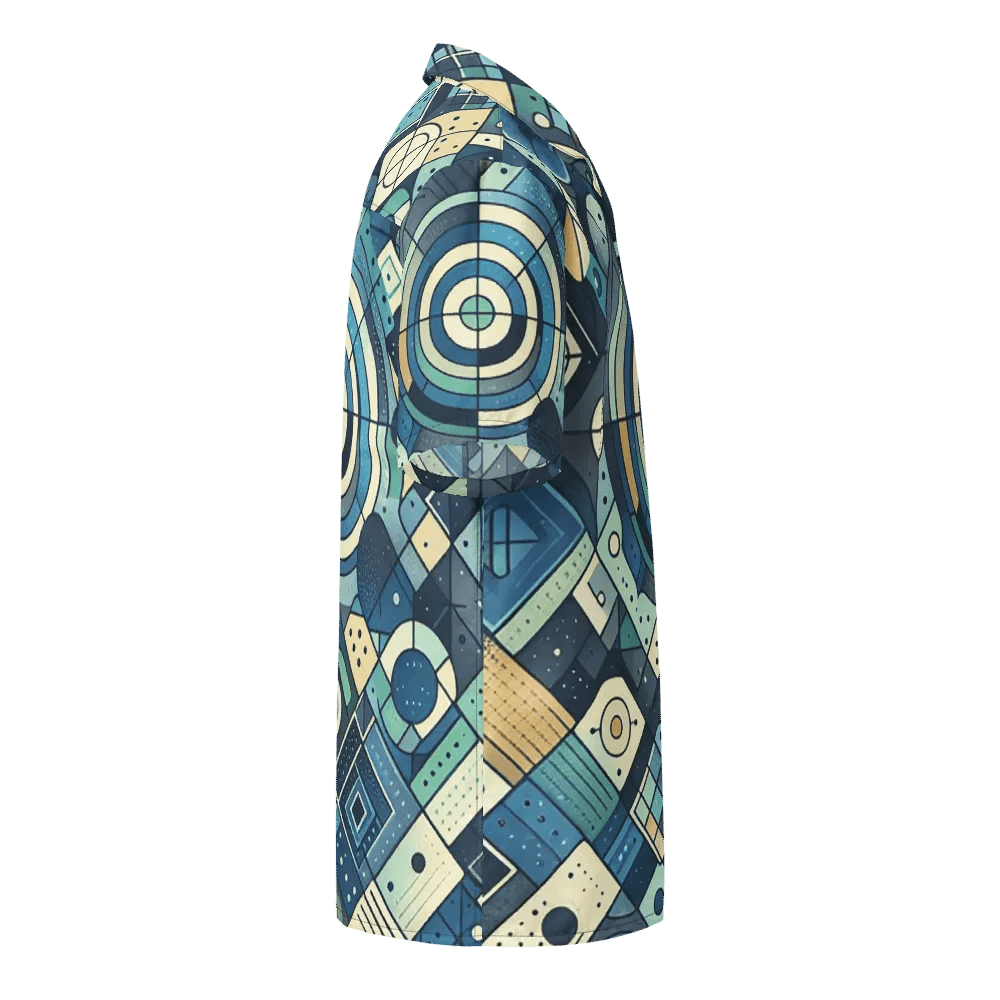 Symmetry Waves Hawaiian Shirt product image (5)