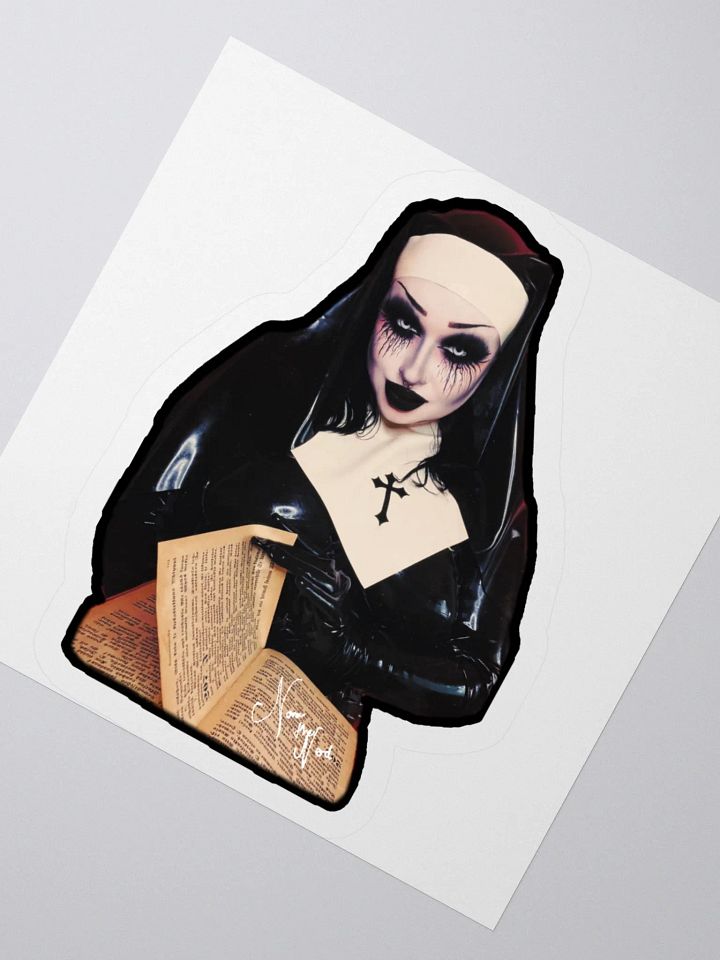 Latex Nun Sticker product image (5)