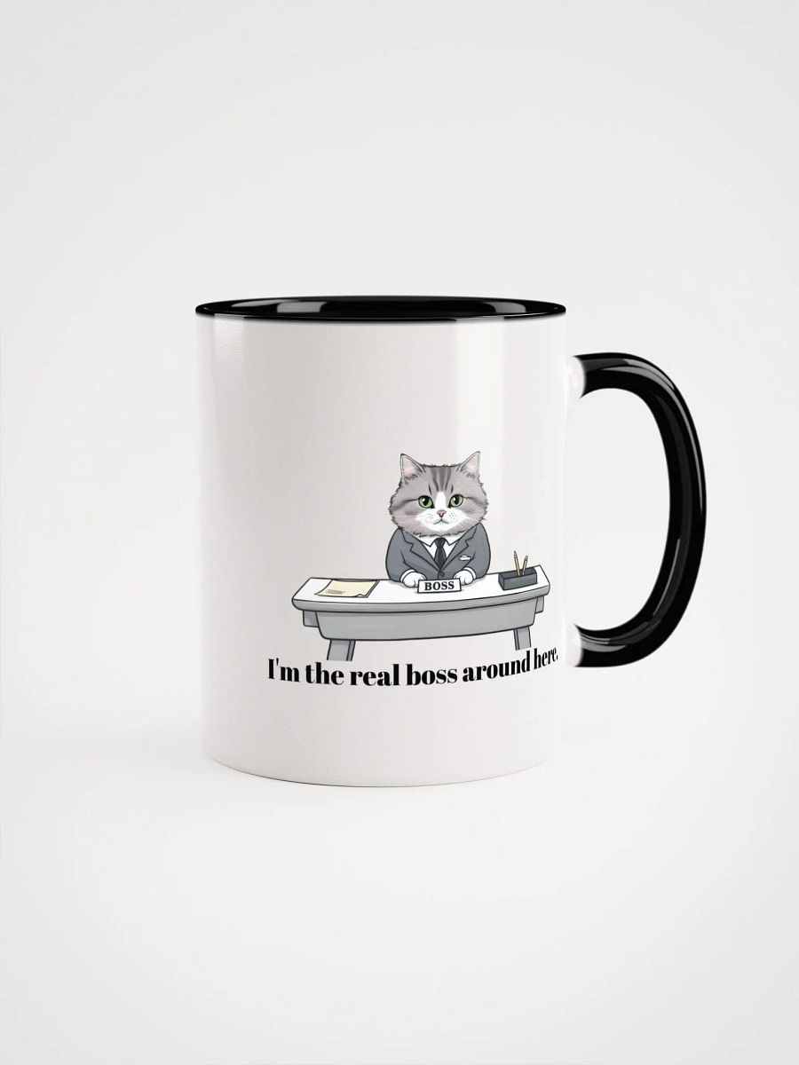 Working Office Cats Coloured Mug product image (1)