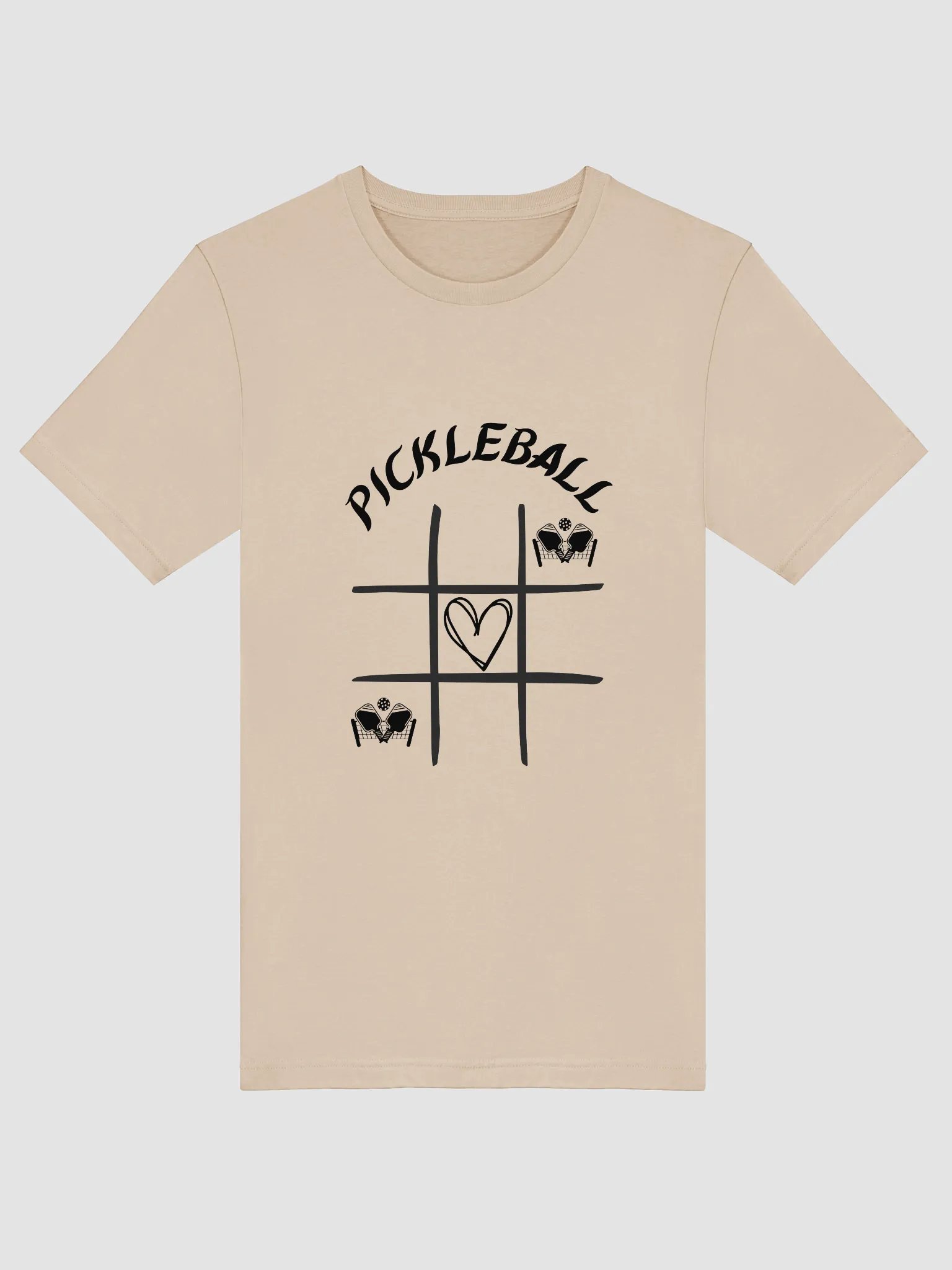 Pickleball Tac Bella Supersoft Unisex T-Shirt product image (5)