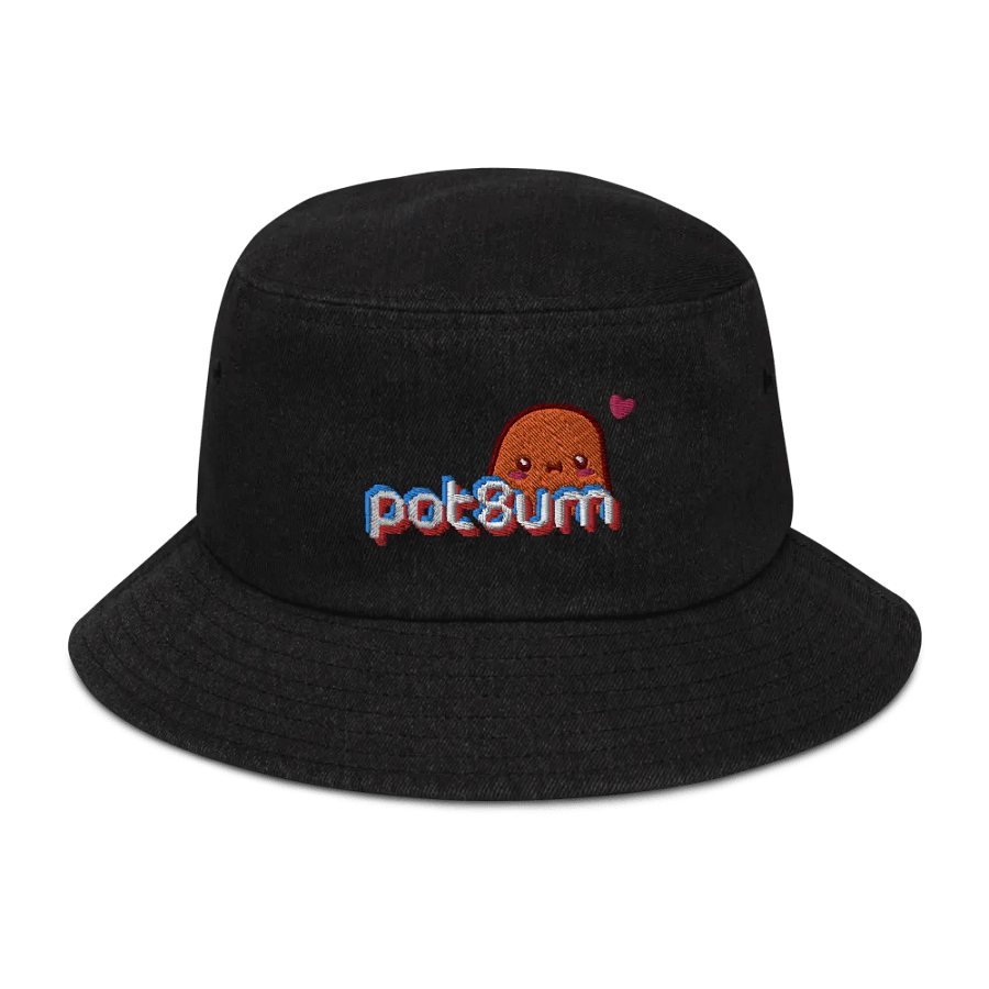 POT8UM denim bucket hat product image (1)