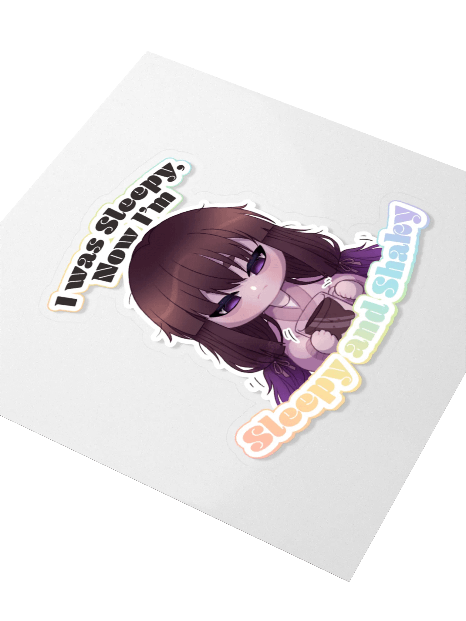 caffeinated sticker product image (3)