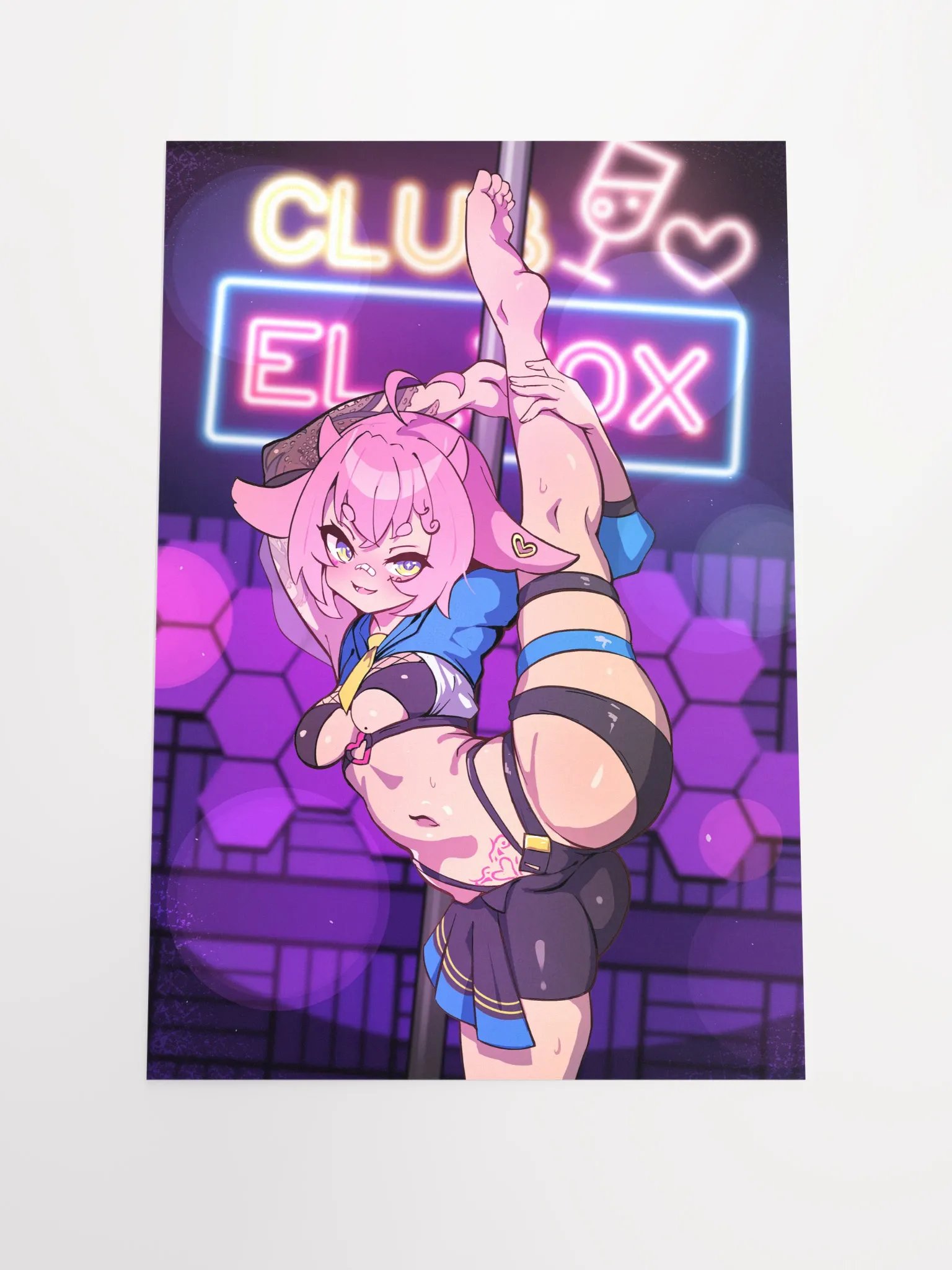 el_XoX Leg Lift Poster product image (1)