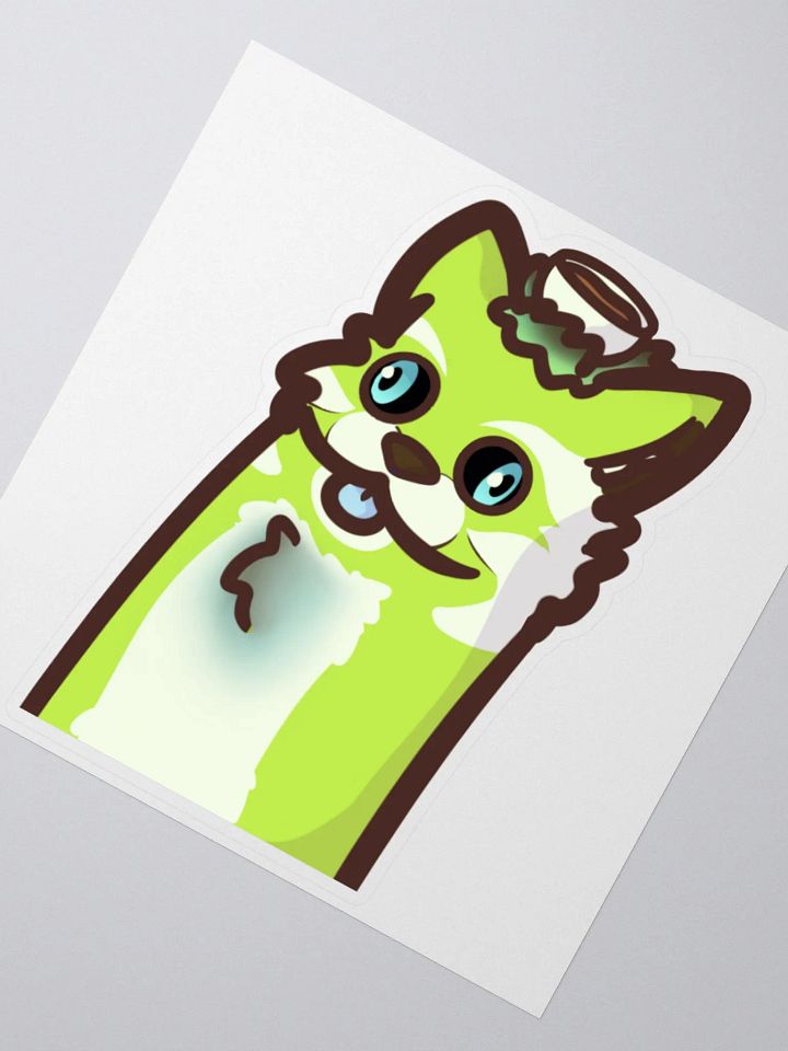 Avocado Puppet Kiss-Cut Sticker product image (4)