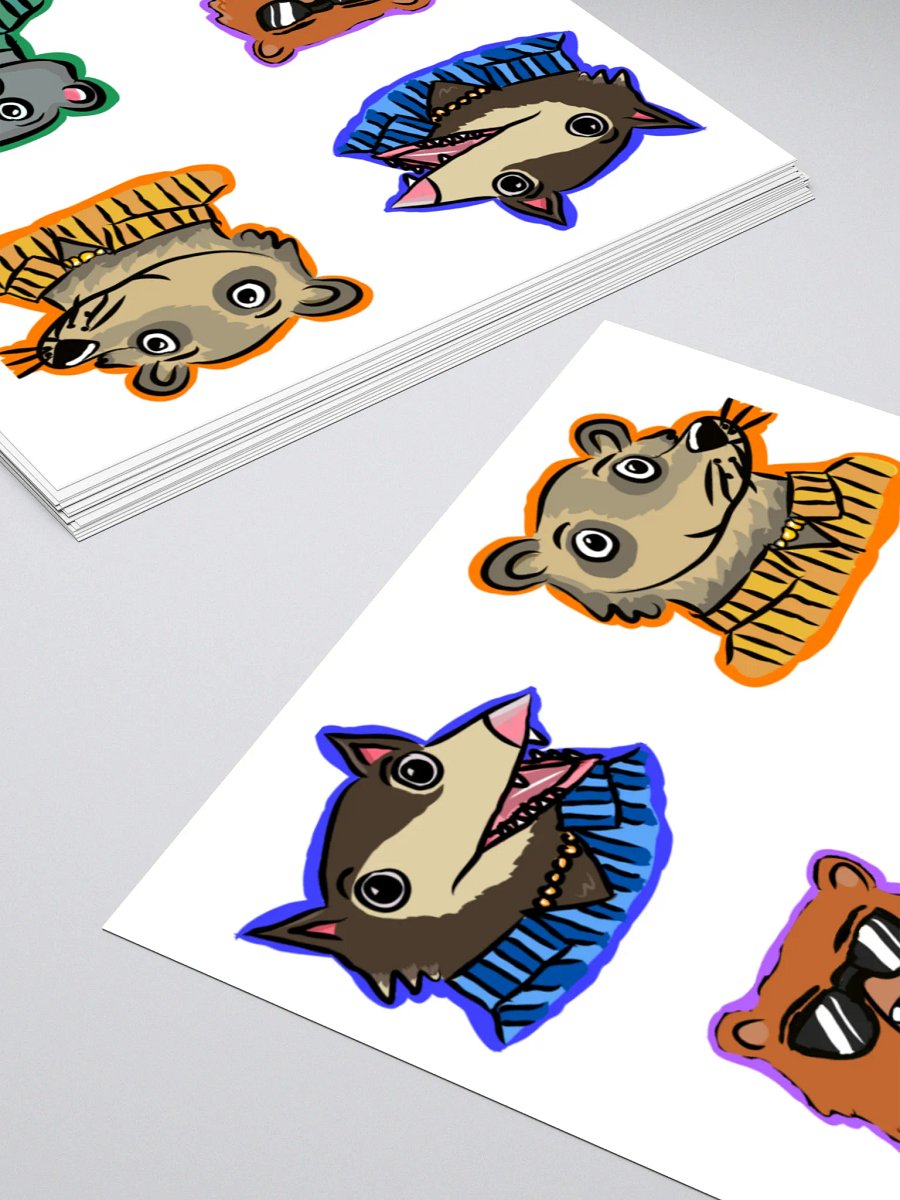 Trash Bros Sticker Set product image (3)