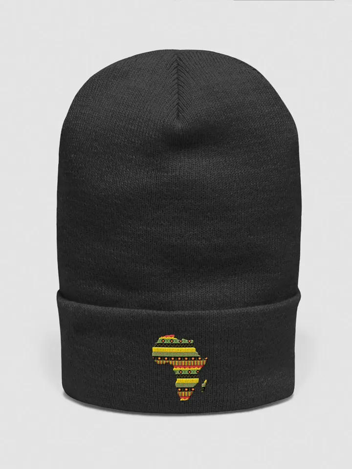 Colourful Africa Map Winter Beanie product image (1)