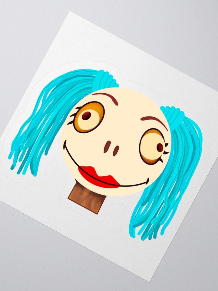 Miss Crazy Sticker product image (2)