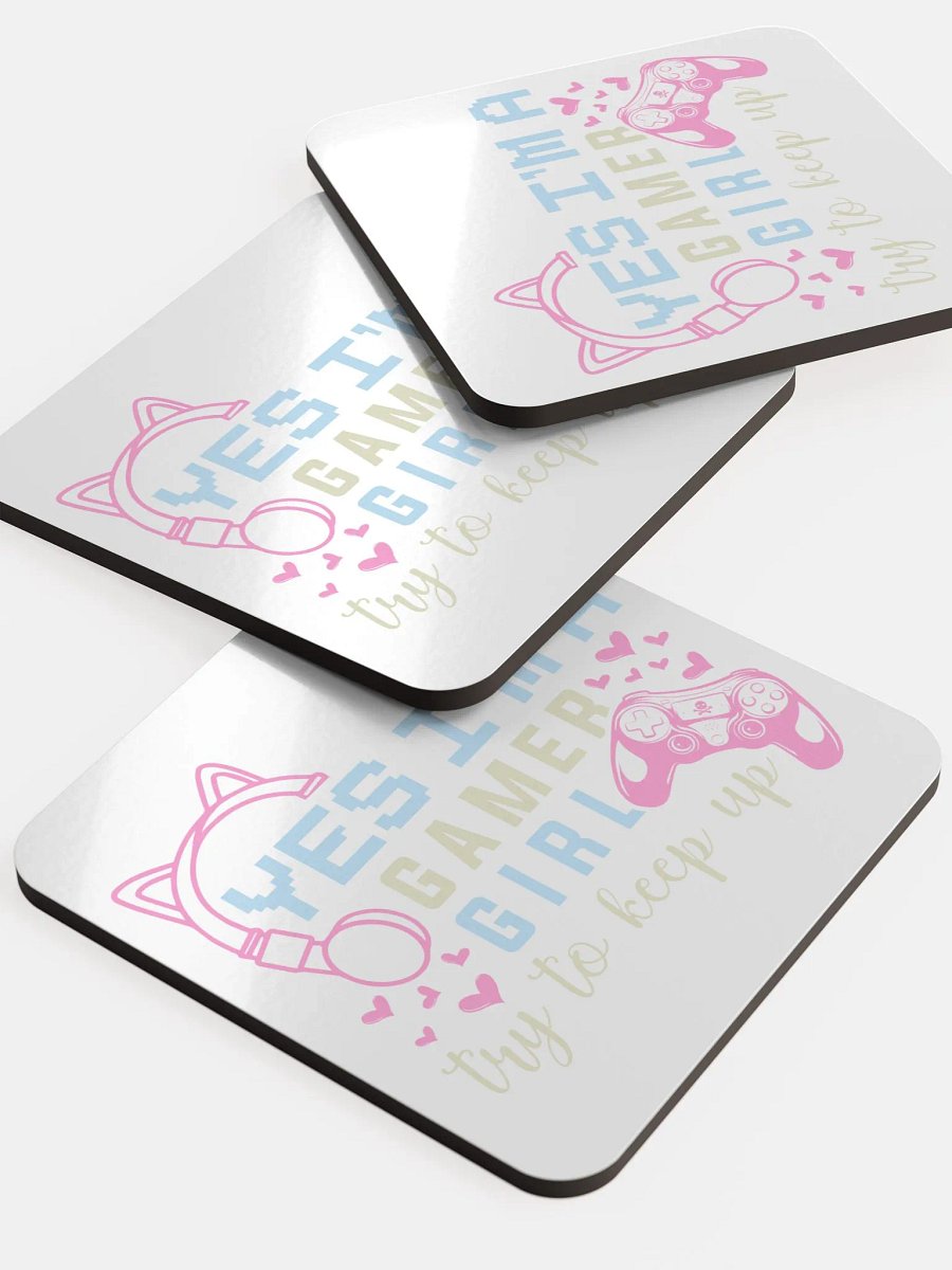 ScarletWolf Gamer Girl Coaster product image (5)