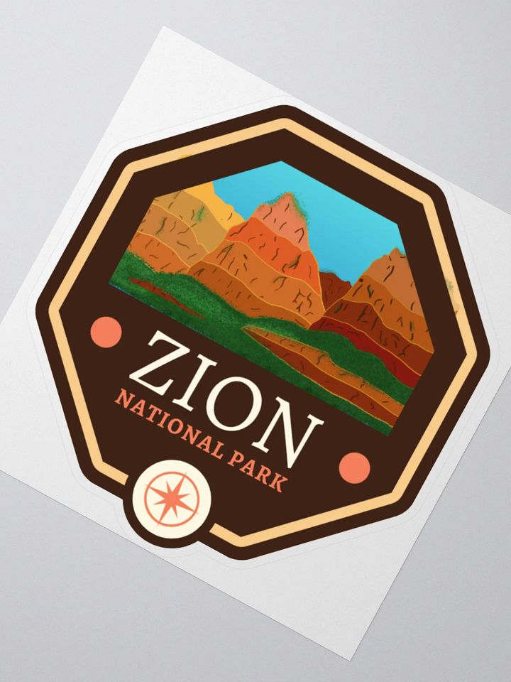 Zion National Park Sticker product image (2)