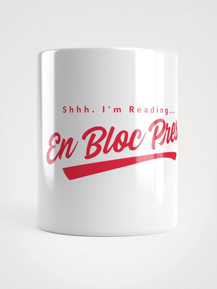 I'm Reading En Bloc Press White Mug product image (1)