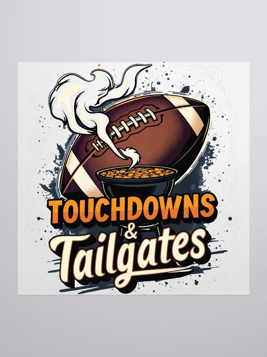 Touchdowns & Tailgates Party Sticker Set product image (2)