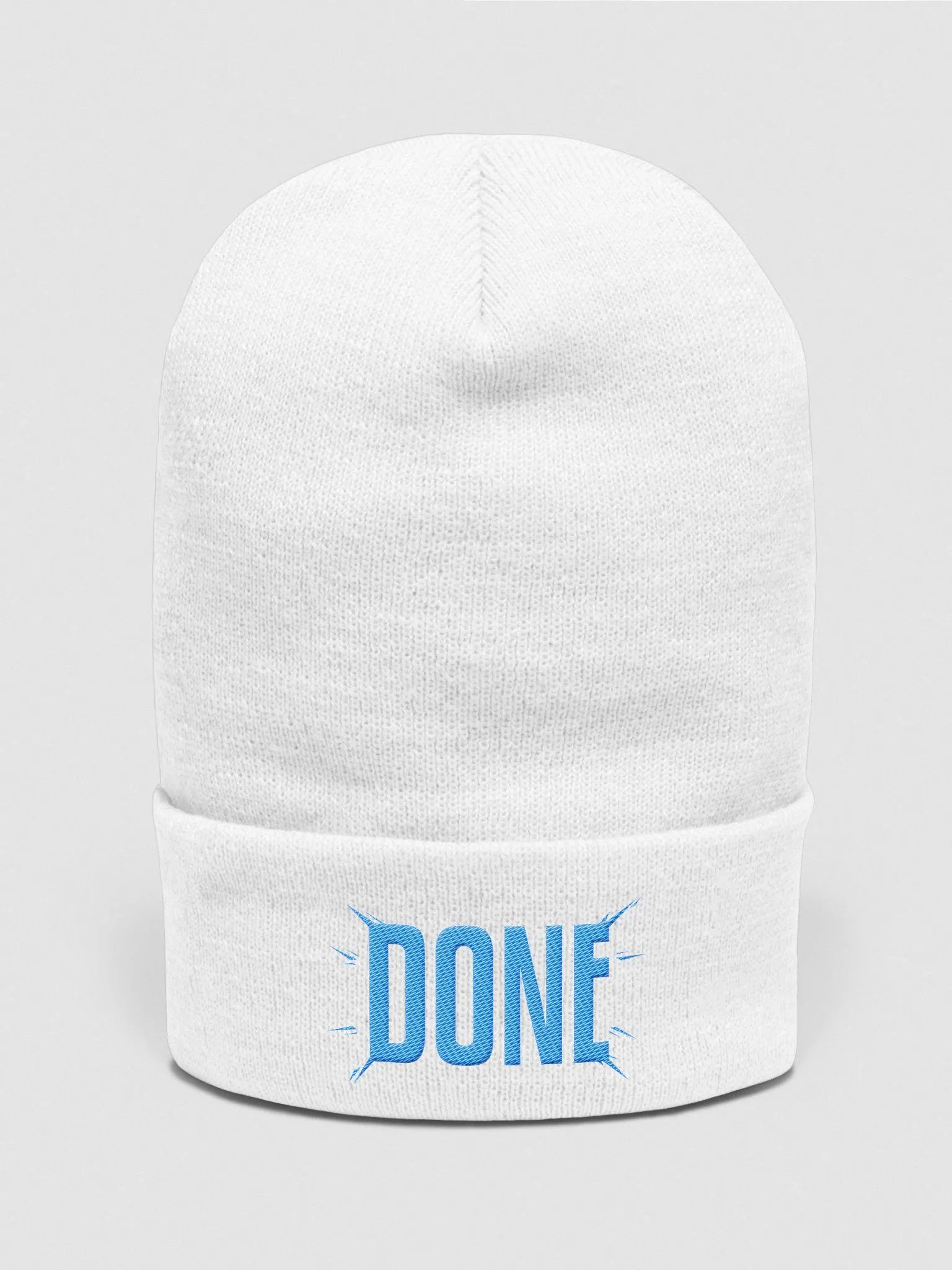 'DONE' Blue Beanie product image (3)