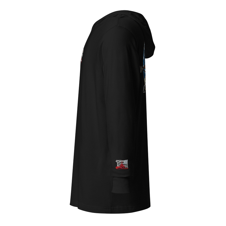 Compass Rose Marshall Foss Flage Hoodie Tee product image (7)