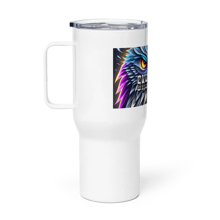 Skyhawks logo 1 Travel Mug with a Handle product image (1)