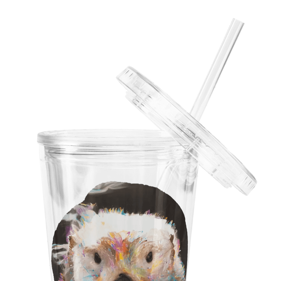 Watercolor Sea Otter Double Wall Tumbler product image (8)
