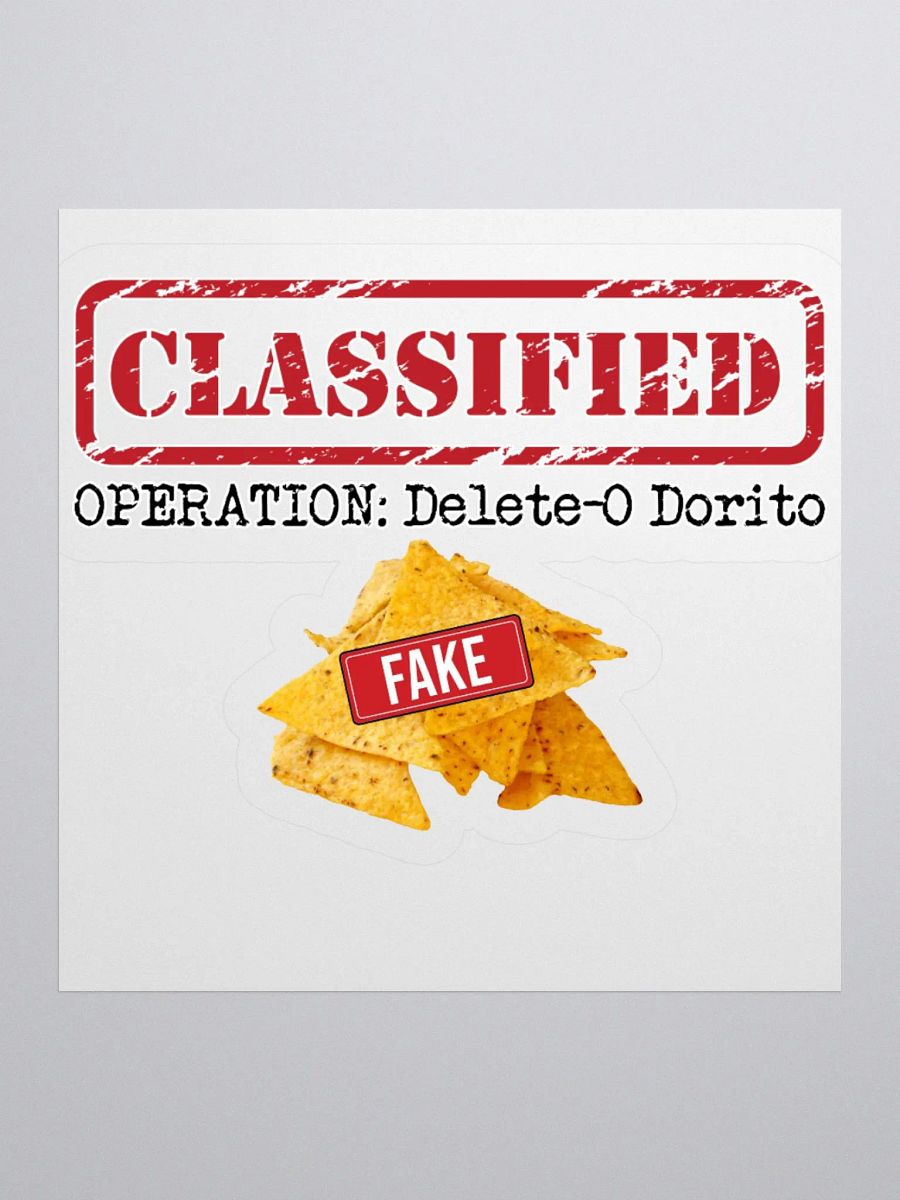 STICKERS - Operation: Delete-O Dorito product image (1)
