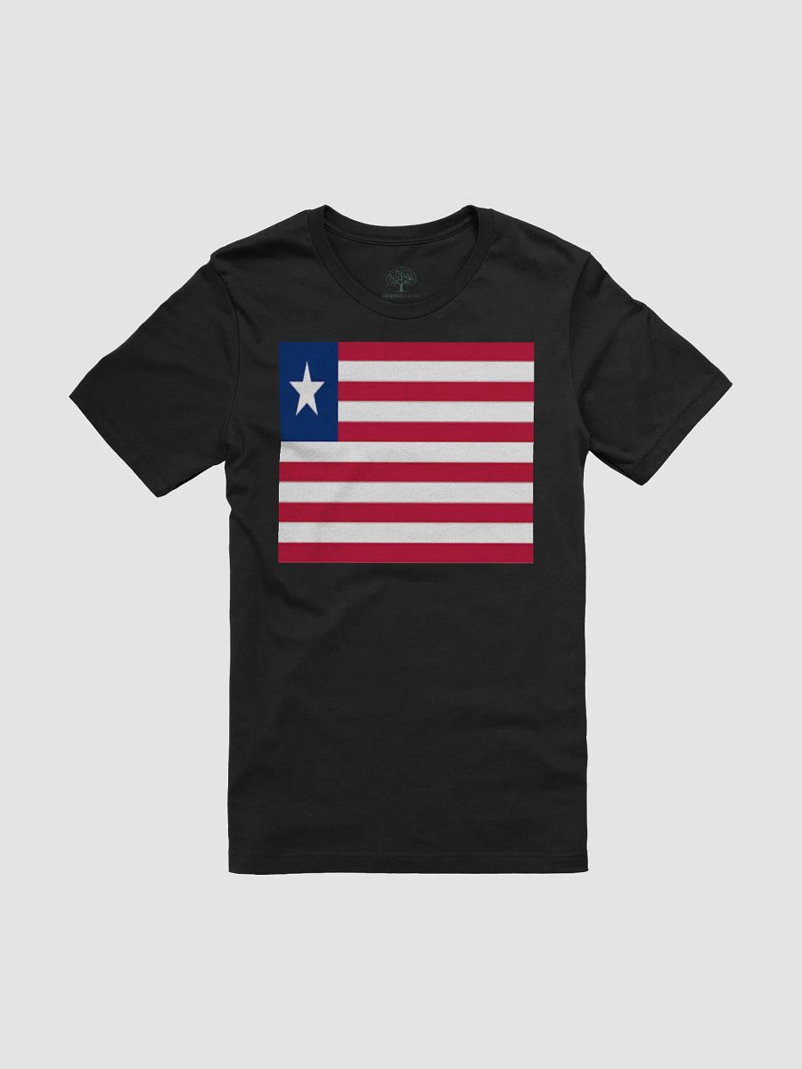 Graphic Grove Supersoft Unisex Liberian Flag T-Shirt - Exclusive product image (3)