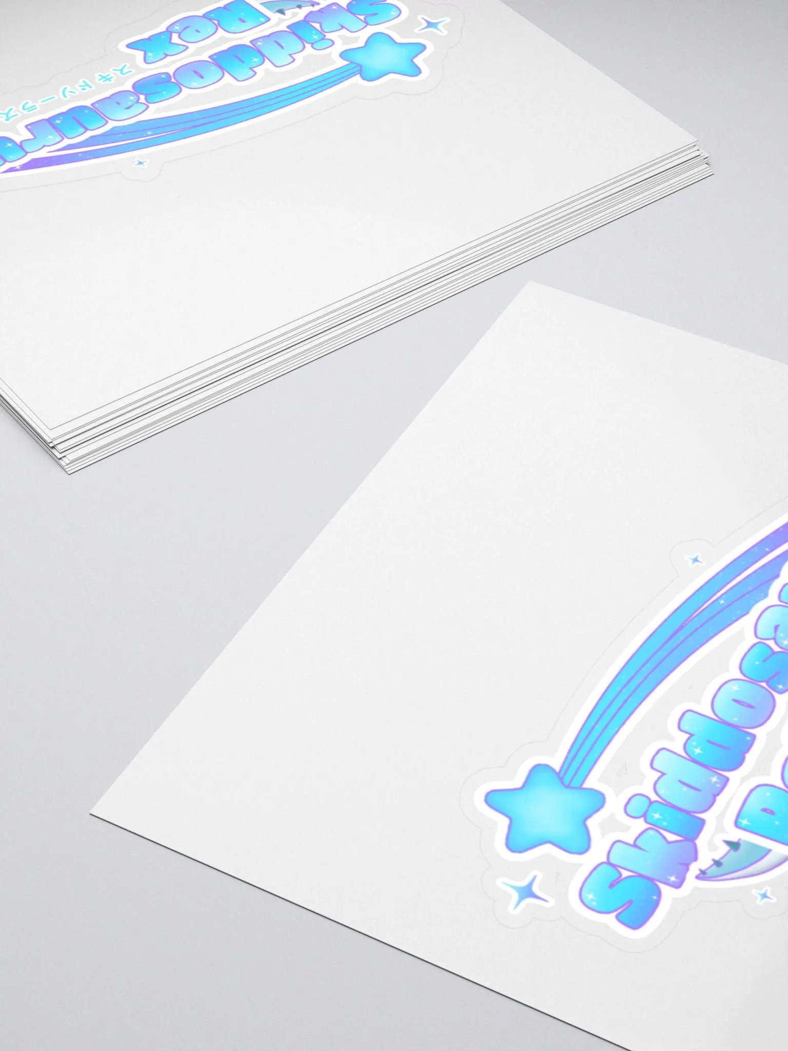 Skiddosaurus Rex Logo Sticker product image (4)