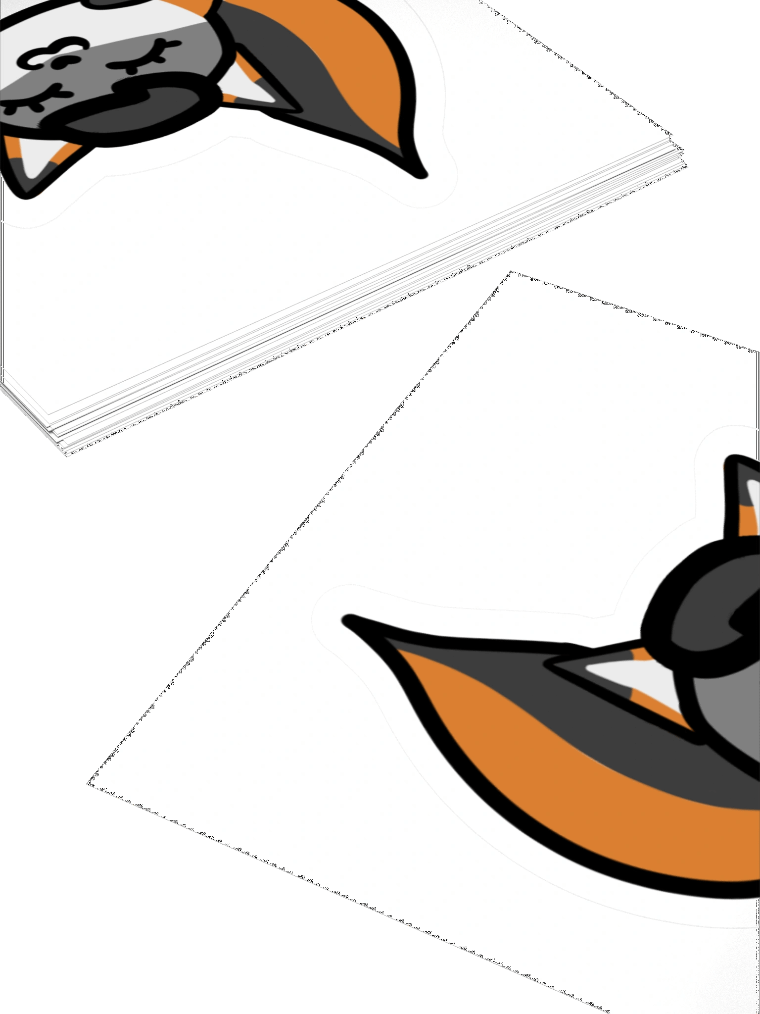 Foxbot sticker - happy product image (4)