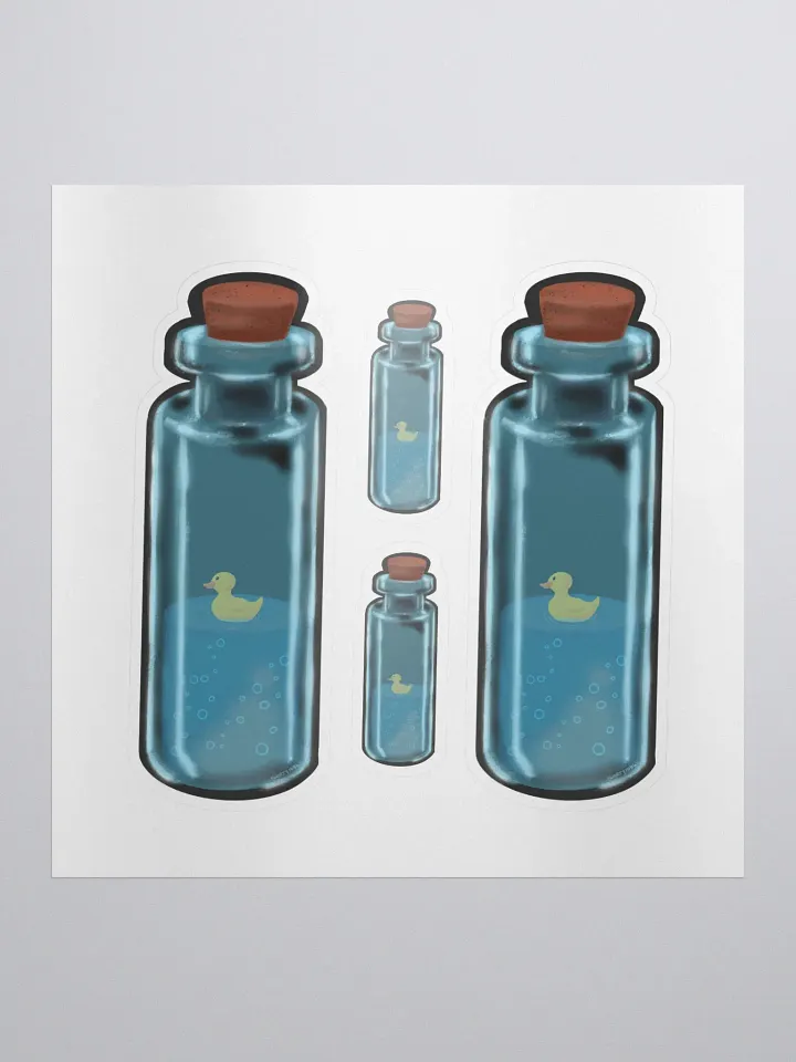 Courage of Duck Stickers product image (2)