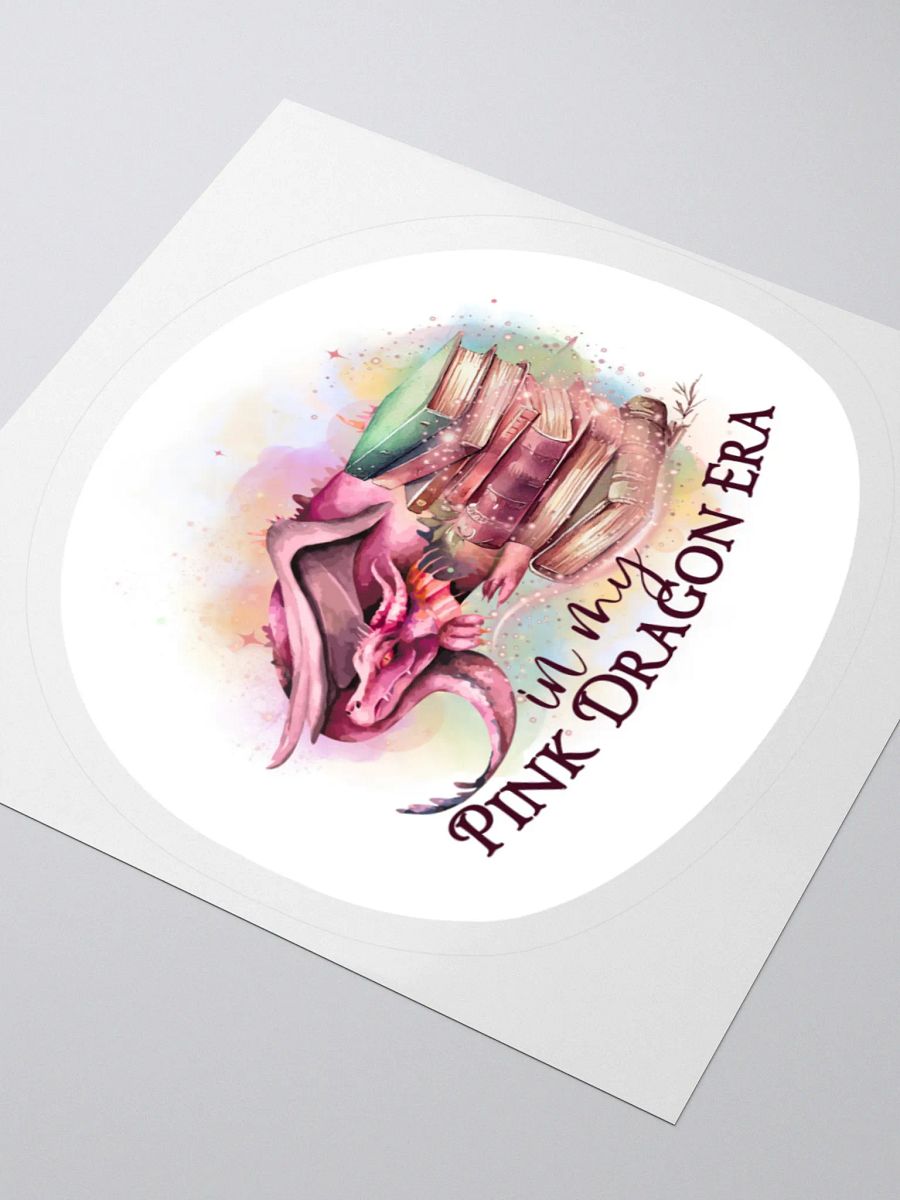 Elven Heartbound Sticker ~ "In my Pink Dragon Era" product image (9)
