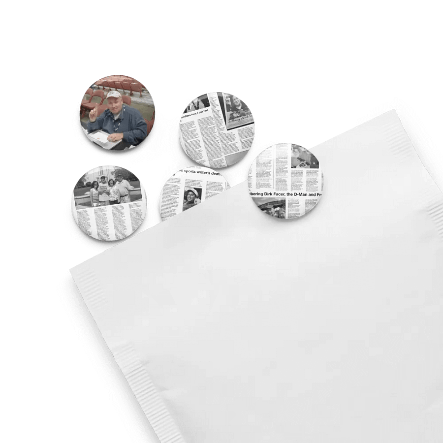 Doit4Dirk Buttons Newspaper Series product image (13)