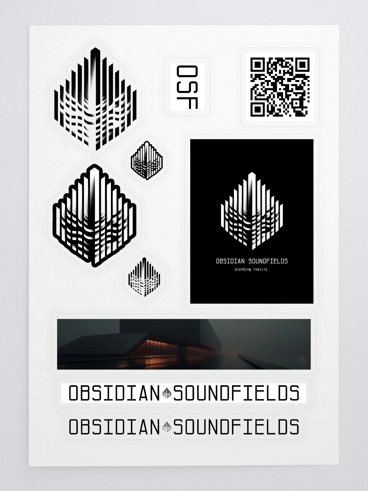 OBSIDIAN SOUNDFIELDS Sticker Sheet 001 product image (3)