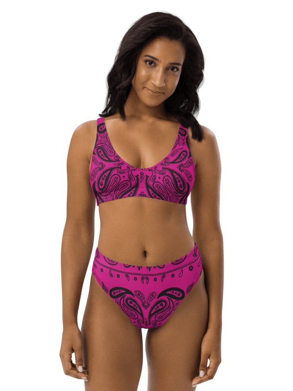 Magenta Paisley Power Bandana product image (1)