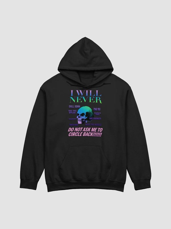 CIRCLE BACK HOODY product image (1)