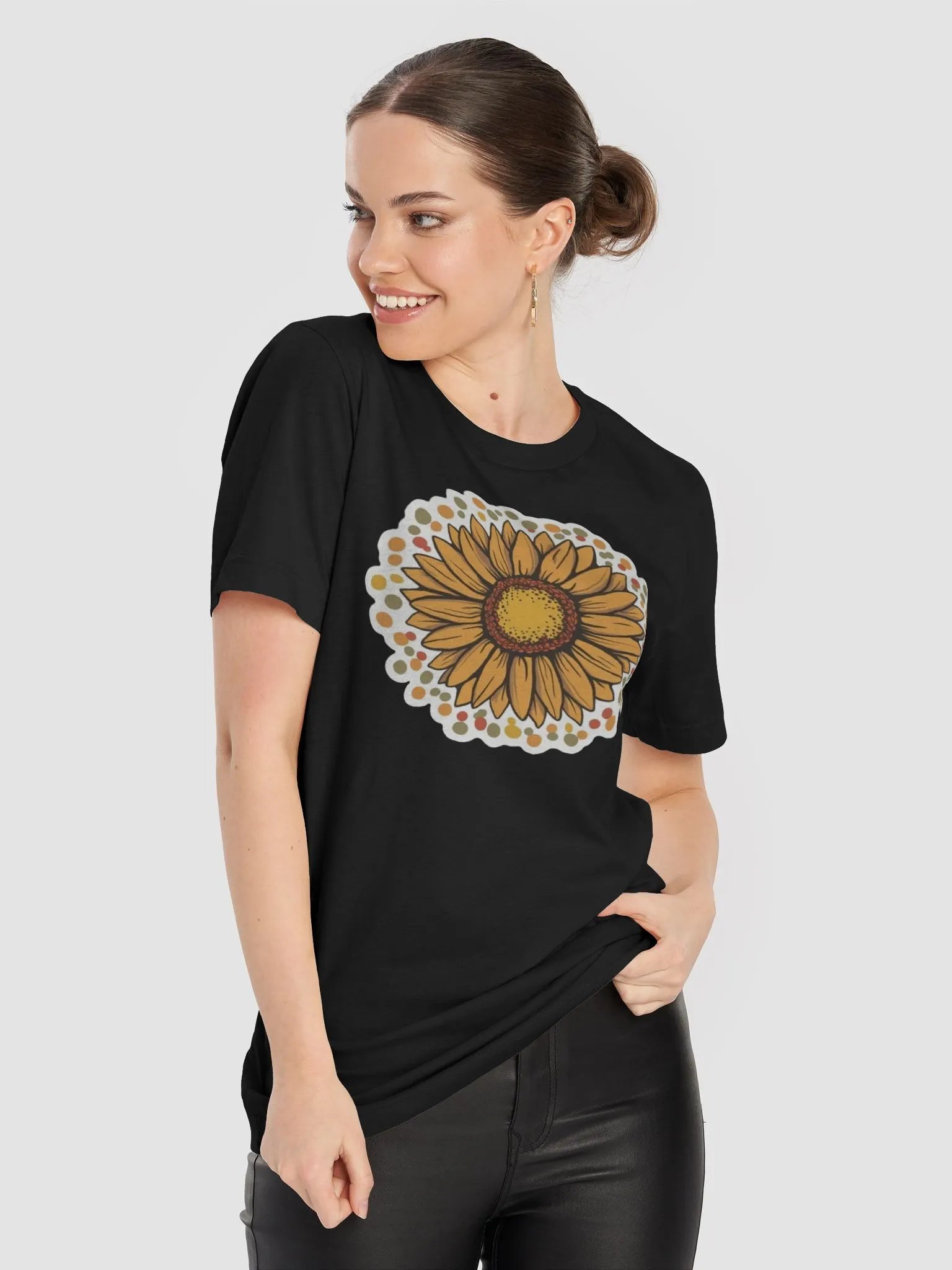 Graphic Grove Unisex Sunflower T-Shirt - Nature-Inspired Design product image (9)