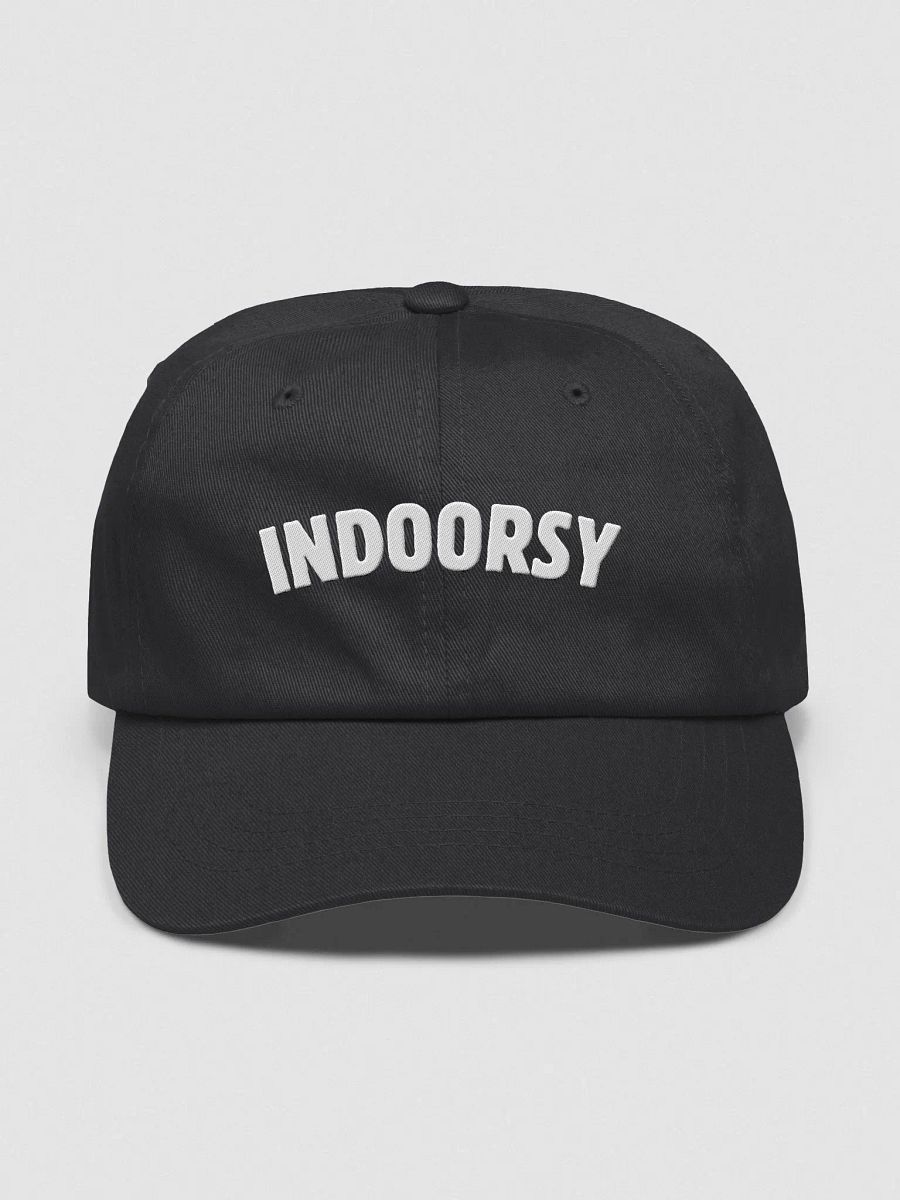 Indoorsy Embroidered Hat (White Text) product image (1)