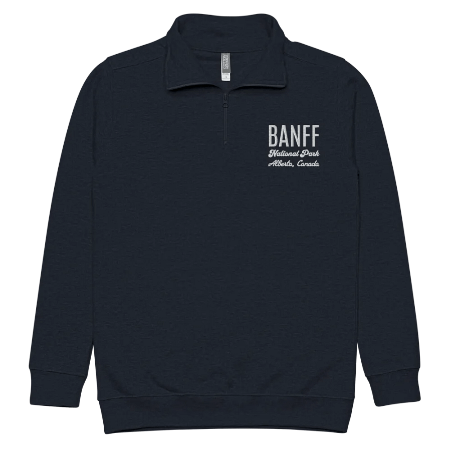 Banff Embroidery Half Zip product image (19)