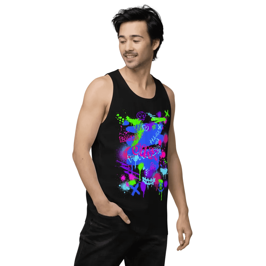 graffitti tank top product image (3)