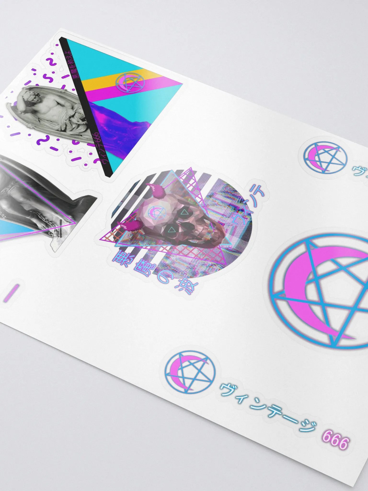 Satanic-Wave Sticker collection product image (3)