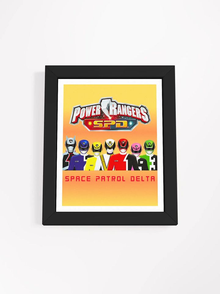Space Patrol Delta Power Rangers S.P.D. Matte Poster product image (3)