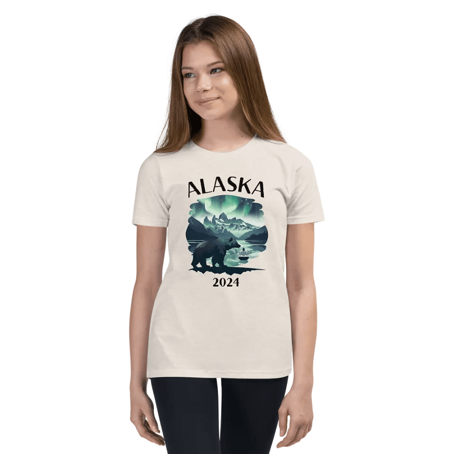 Alaska Wildlife 2024 Teens Light T-Shirt product image (1)