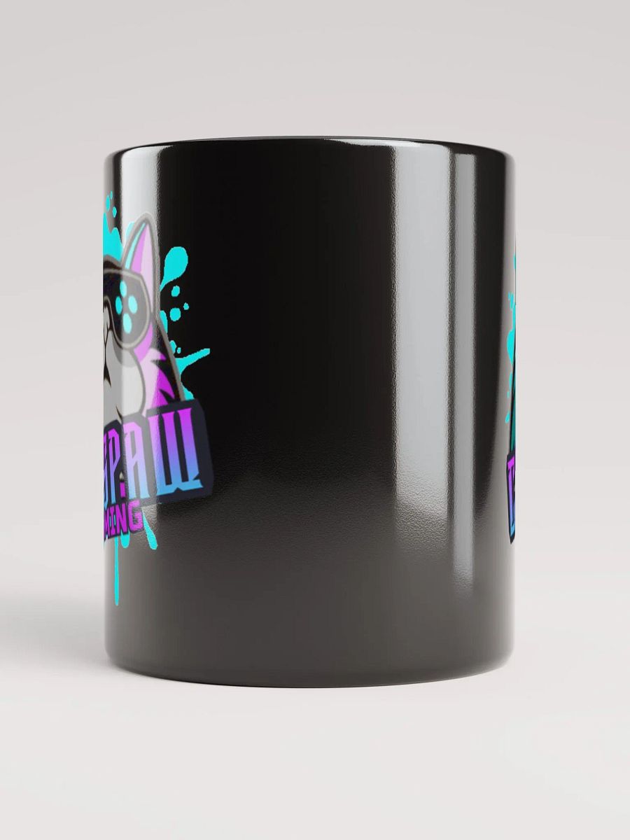 CatsPaw Gaming Logo Black Glossy Mug product image (4)