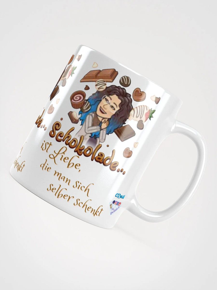 Weiß glänzende Tasse, Schokolade1 product image (12)