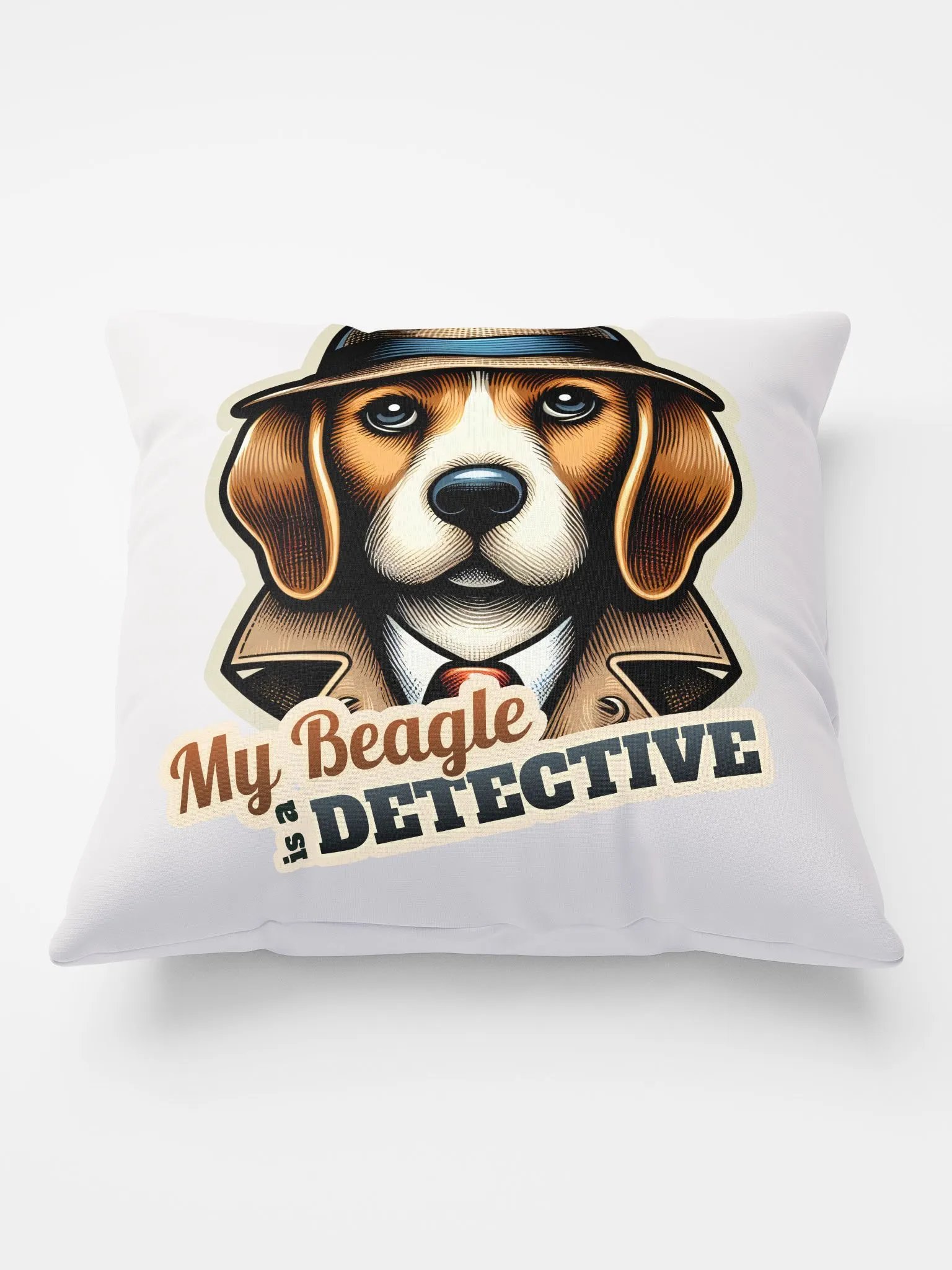 Beagle Detective - Pillow product image (1)