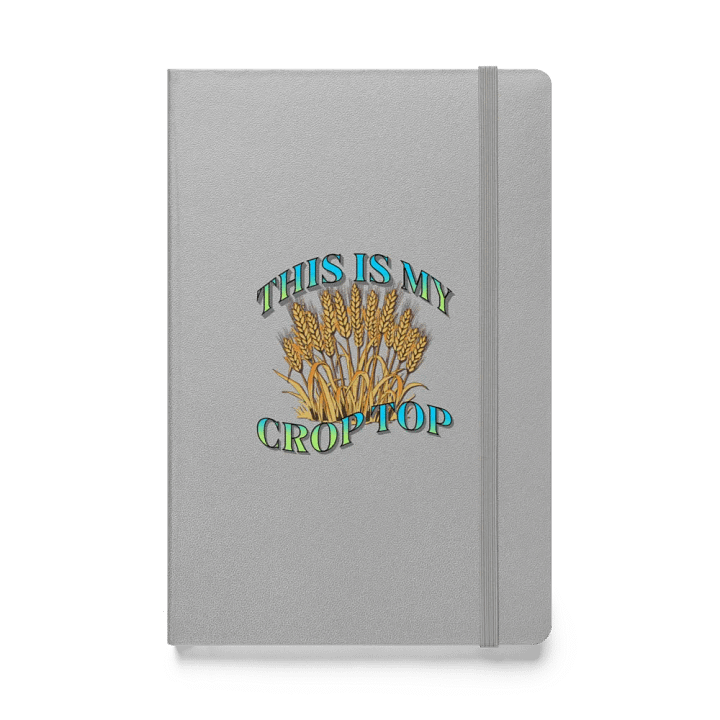 This Is My Crop Top Wheat Harvest Hardcover Journal product image (1)