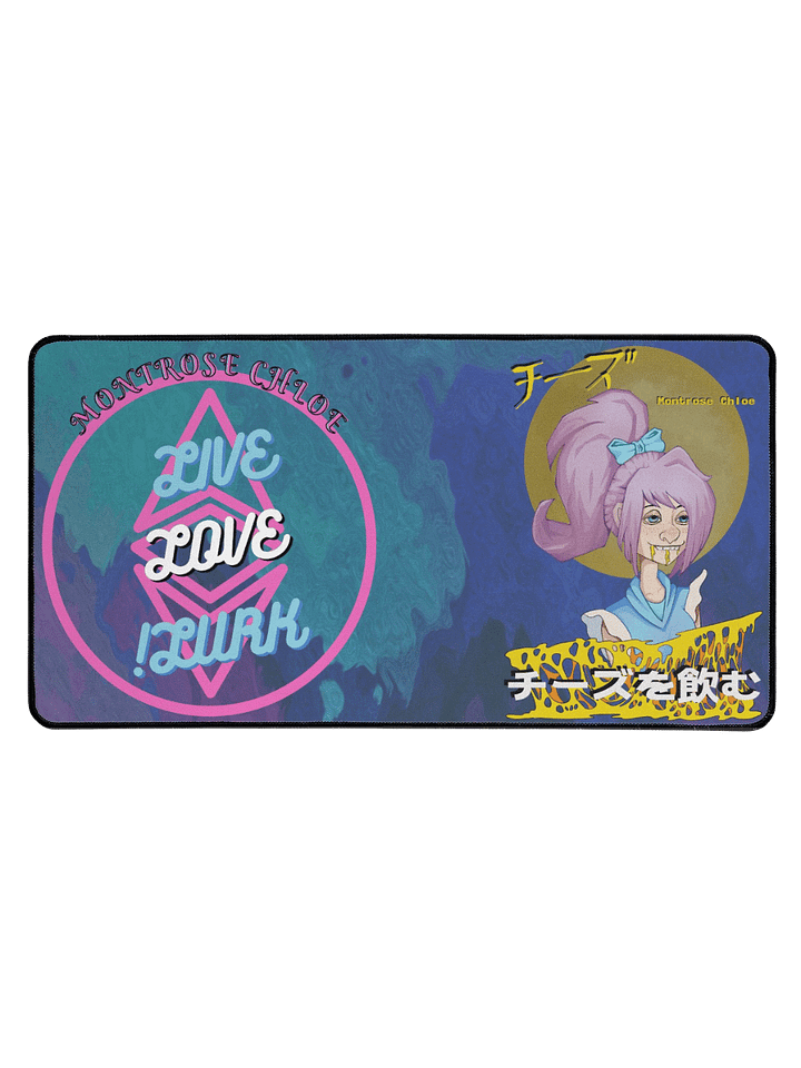 LIVE LOVE !LURK Desk Mat product image (1)