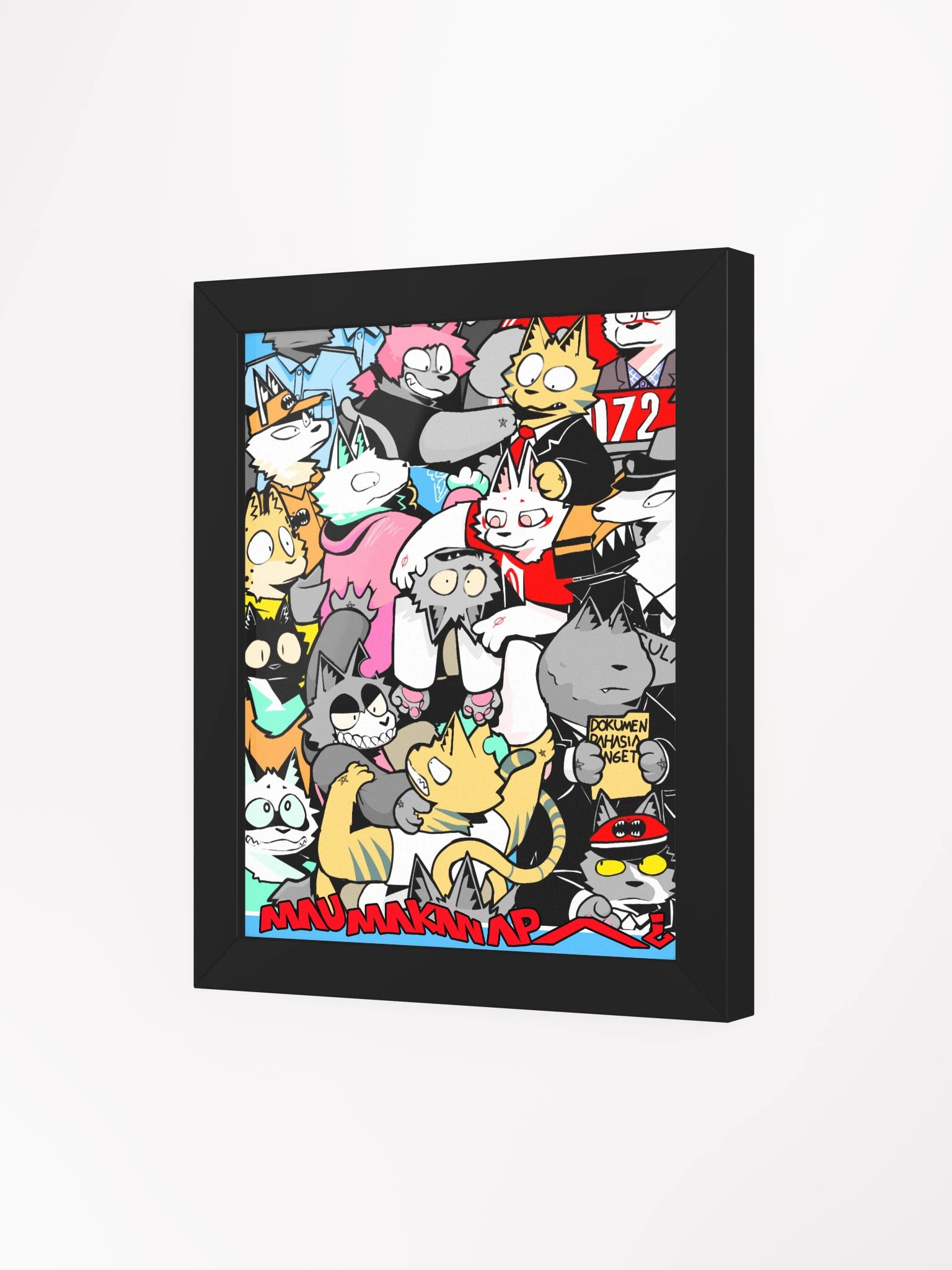 MMA | CHARACTERS Poster (Framed) product image (3)