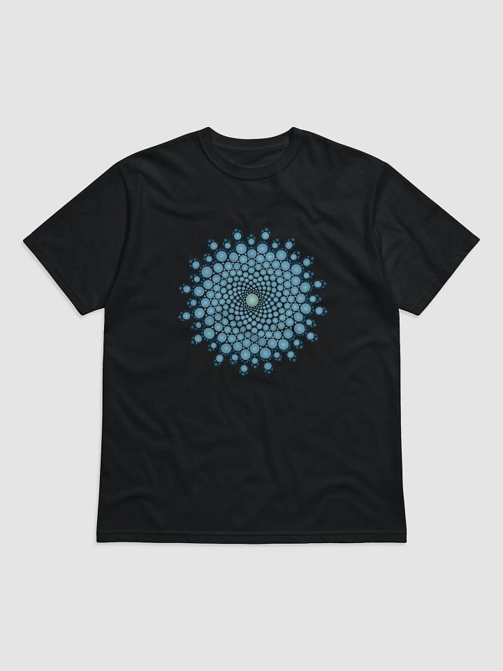 Blue Dot Mandala Unisex Organic T-Shirt product image (1)