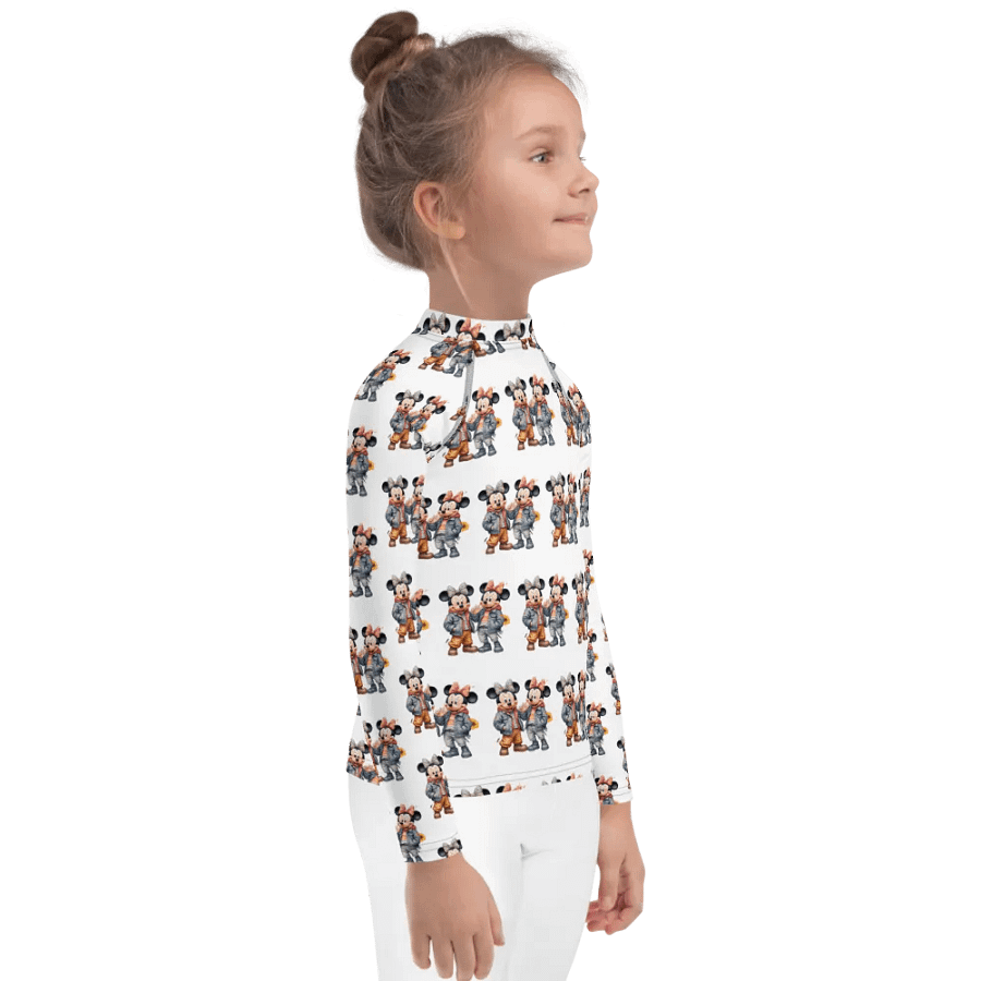 Cartoon Duo Adventure All-Over Print Rash Guard product image (5)